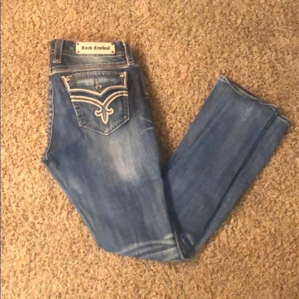 Women’s rock revival jeans